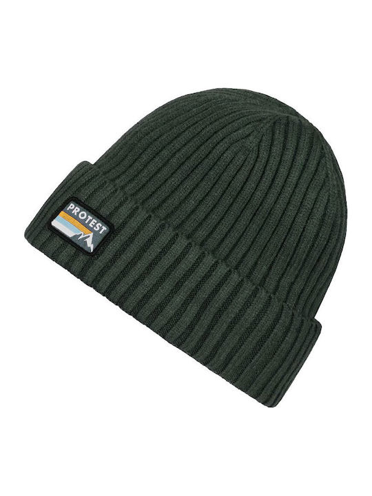 Men's Knitted Beanie Green Beanie