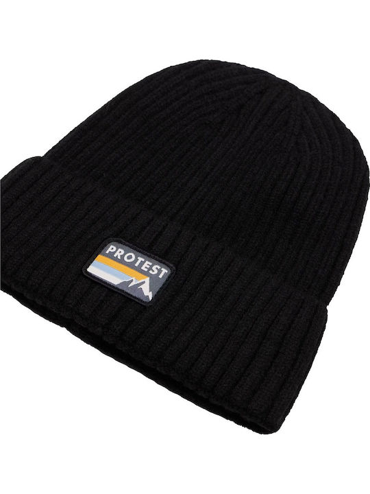 Men's Knitted Beanie Black Color