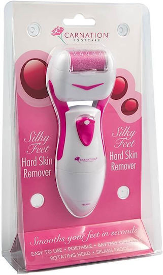 Carnation Elektrische Fußfeile für Fersen & Waden Silky Feet