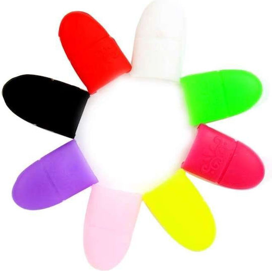 Silicone Clips for Semi Permanent Removal 5pcs Soak Off Nail Cap