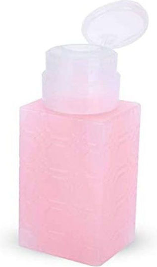 Acetone Container Light Blue Yellow Purple Pink