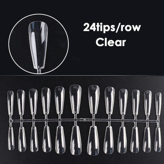Manicure Protector Tips Transparent Nail Tips 500pcs Nail Tips
