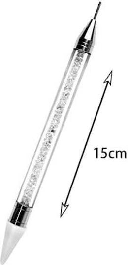 Double Head Crystal Nail Art Rhinestone Placement Pen