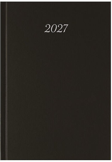 Λιναρδάτος Ημερήσιο Planner 2027 Μπλε 17x24εκ.