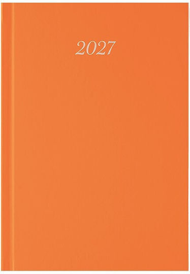 Λιναρδάτος Ημερήσιο Planner 2027 Μπλε 17x24εκ.
