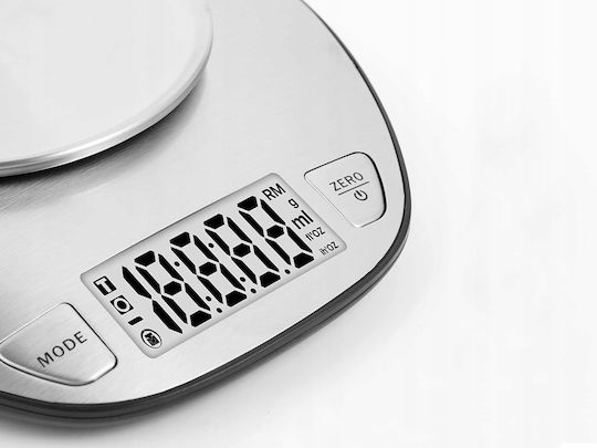 Digital Kitchen Scale with Bucket up to 5kg Grey