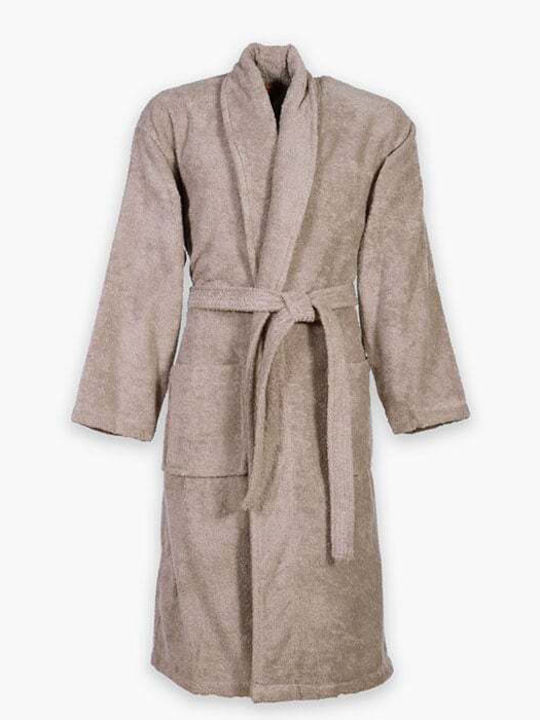 Nef-Nef Homeware Fresh Halat de baie cu guler Taupe