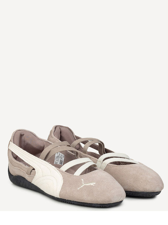 PUMA Speedcat Women's Ballerina Shoes in Grey Colour