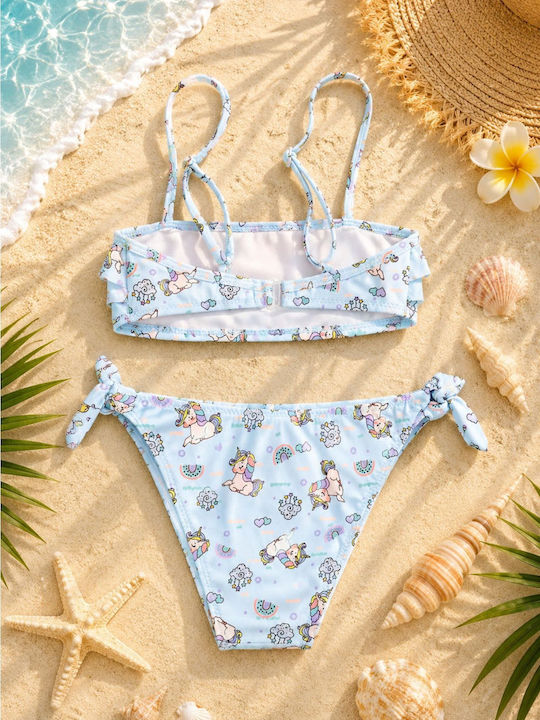 Esthisis Kids Bikini Swimwear Light Blue