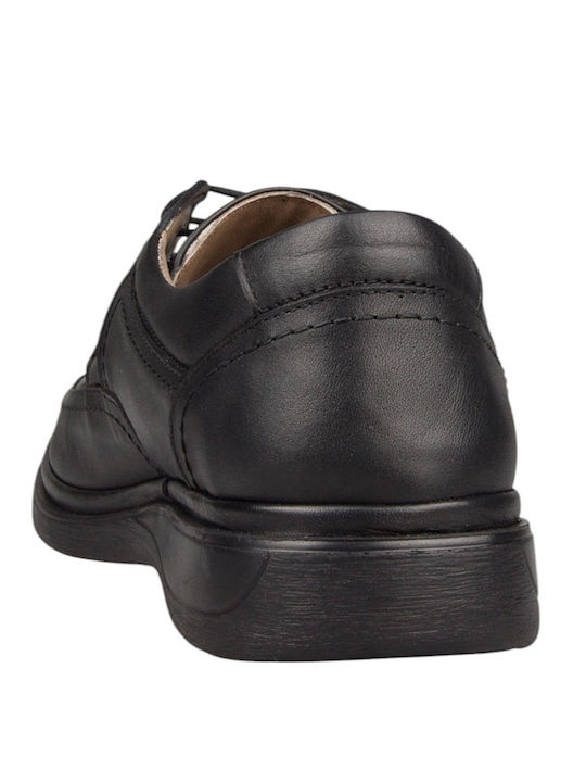Leder Herren Mokassins in Schwarz Farbe