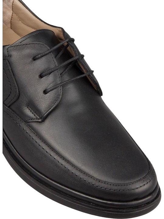 Leder Herren Mokassins in Schwarz Farbe