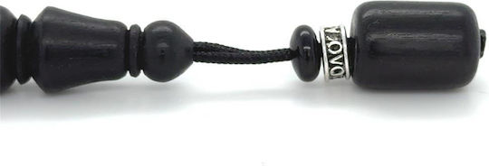 Kompologadiko Worry Beads with 25 Ebony Beads