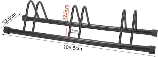 Verk Group Fahrradparkbügel mit 3 Stellplätze