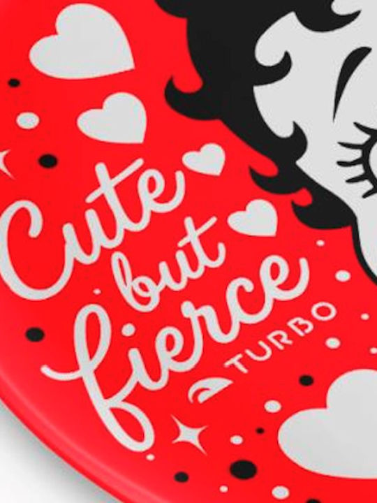 Turbo Cute But Fierce Къпане Шапка Силикон Червена