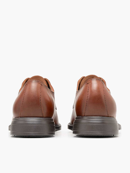 Leather Men's Casual Shoes Tabac Brown