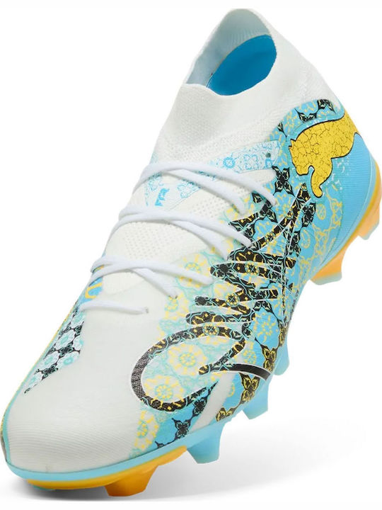 PUMA Future FG/AG Fußballschuhe mit Stollen Weiße