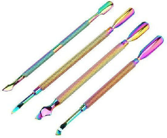 Set Tool Case Set Pusher Nail Art 4 Pcs Nail Tools
