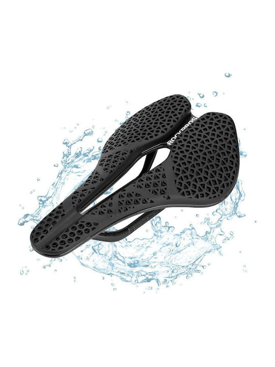 Rockbros Șea De Bicicletă Carbon Neagră
