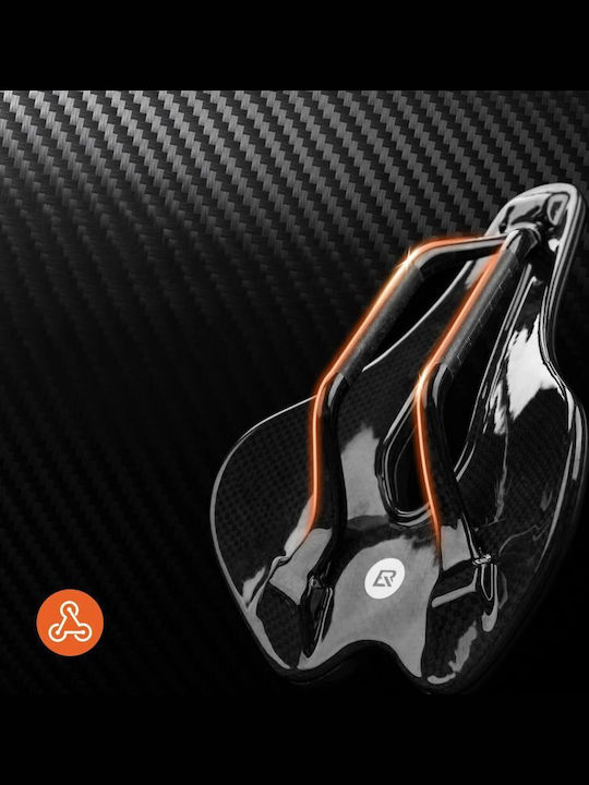 Rockbros Șea De Bicicletă Carbon Neagră