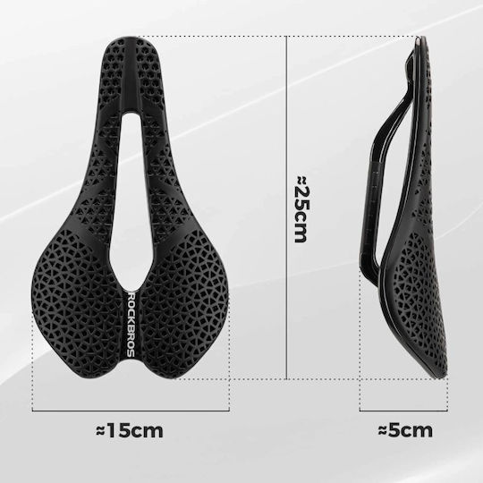 Rockbros Fahrradsattel Carbon Schwarze