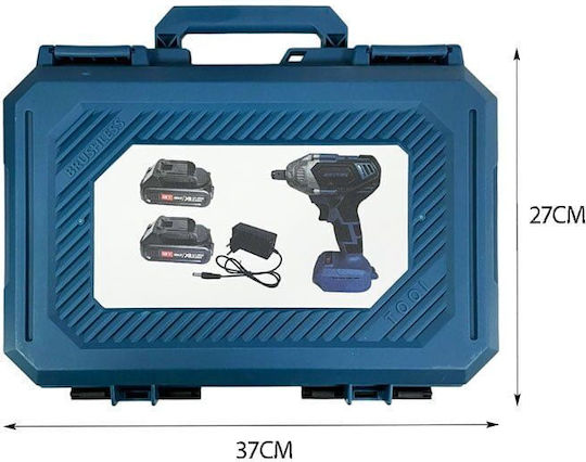 Bisutime 013156235094 Безчетков Гайковерт На Батерия 48V 2x5Ah