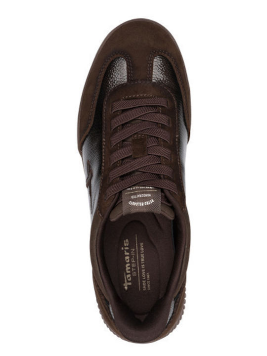 Γυναικεία Sneakers Mocca Patent