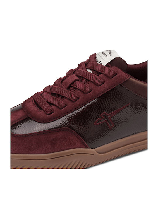 Women's Sneakers Burgundy Patent