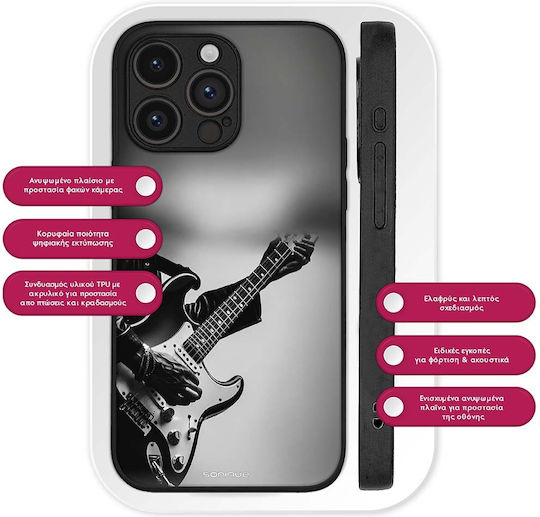 Husă Sonique Men's Edition Motorola Edge 50 Pro 5g Chitară Rock