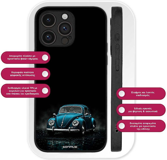 Калъф Sonique Men's Edition Motorola Edge 60 Neo 5g Син Скарабей