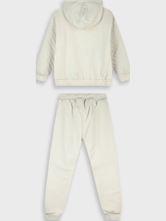 Energiers Kinder Sweatpants Set Ecru 2 Stück Energiers Kinder Sweatpants Set Ecru 2 Stück