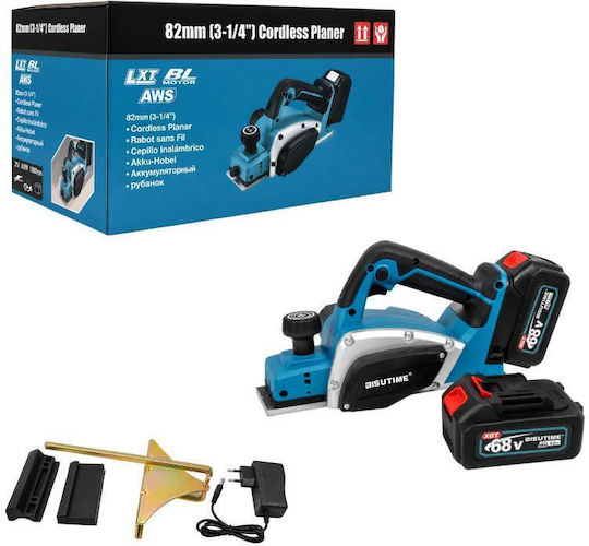 Planer with 2 Batteries