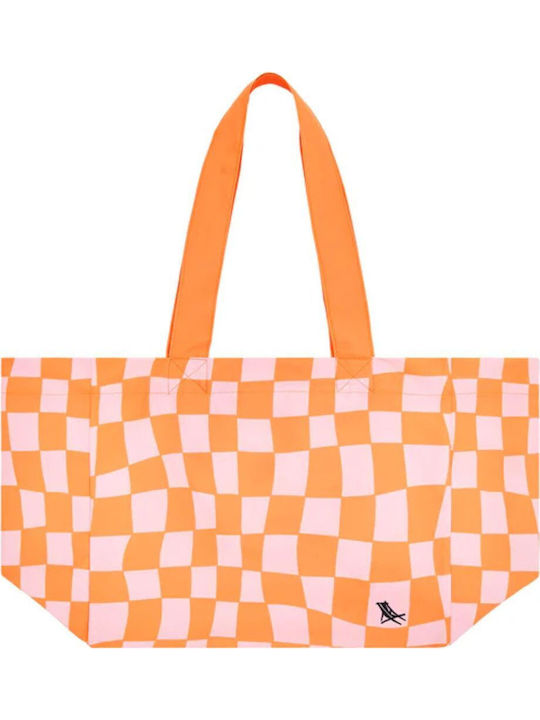 Fabric Beach Bag Beige