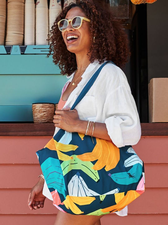Fabric Beach Bag Pink