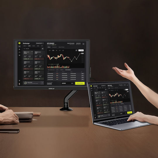 Zeuslap P16K IPS Curved Touch Portable Monitor 16" QHD 2560x1600 144Hz with Response Time 3ms GTG