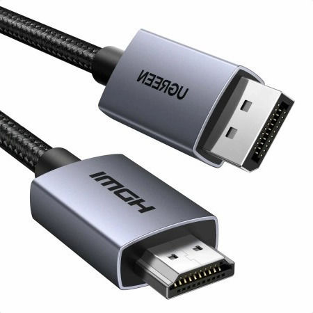Ugreen Cable DisplayPort male - HDMI male 2m Black