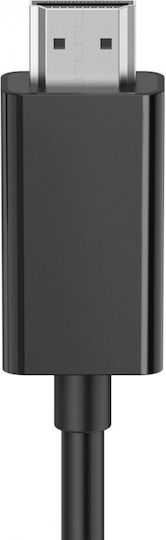 HAMA 00205144 Καλώδιο DisplayPort male - DisplayPort male 1.5m Μαύρο