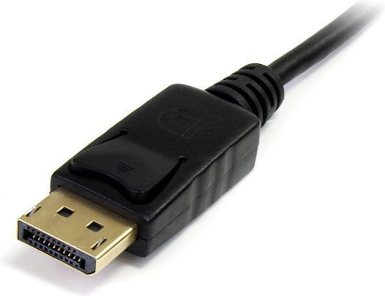 DeTech 18271 Καλώδιο DisplayPort male - DisplayPort male 3m Μαύρο