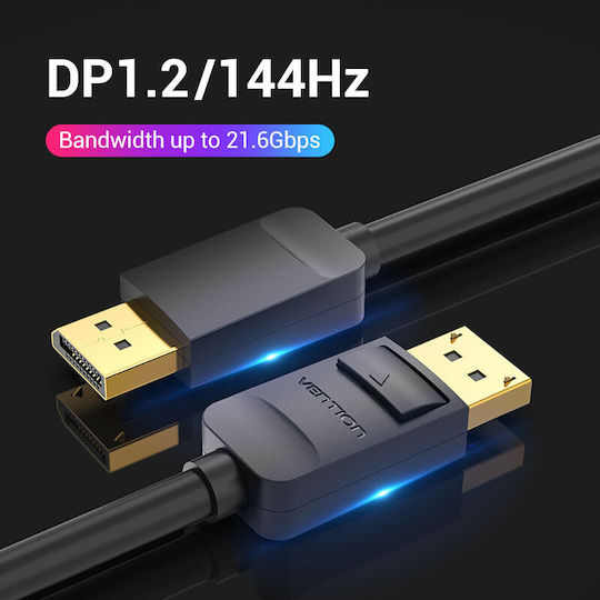Vention Cable DisplayPort male - DisplayPort male 5m Black (HACBJ)