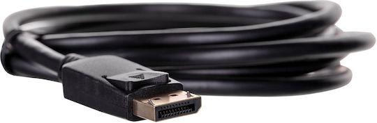 Savio Cable DisplayPort male - DisplayPort male 3m Black (CL-137)