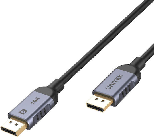 Unitek Cable DisplayPort Male - DisplayPort Male 1m Black