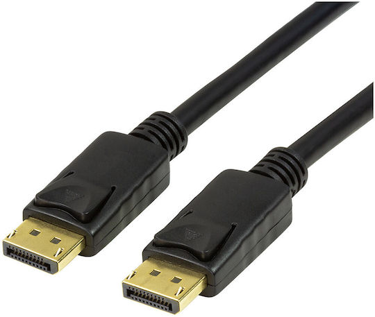 LogiLink Cablu DisplayPort Masculin - DisplayPort Masculin 5m Negru (CV0139)