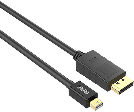 Unitek Cable DisplayPort male - mini DisplayPort male 3m Black (Y-C612BK)