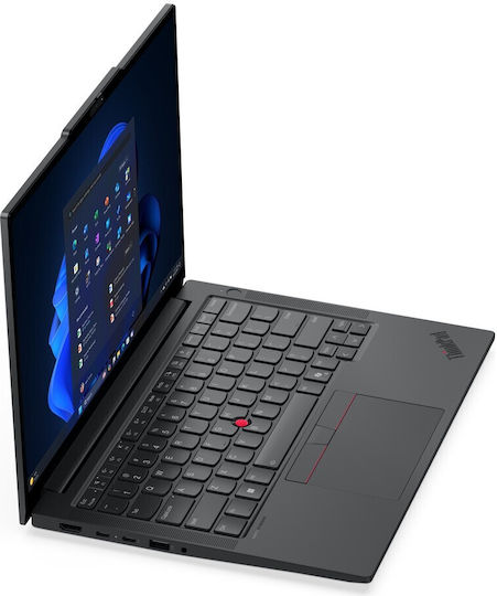 Lenovo ThinkPad E14 Gen 7 (Intel) 14 Zoll IPS 120Hz (Kern Ultra 5-135H/16GB/512GB SSD/Kein Betriebssystem) mit Ladegerät 65W (Englisch (US) Tastatursprache)