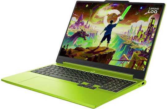 Lenovo LOQ 15AHP11 15.3" IPS FHD+ 165Hz (Ryzen 7-250/16GB/512GB SSD/GeForce RTX 5050/W11 Home) Surge Green (International English Keyboard)