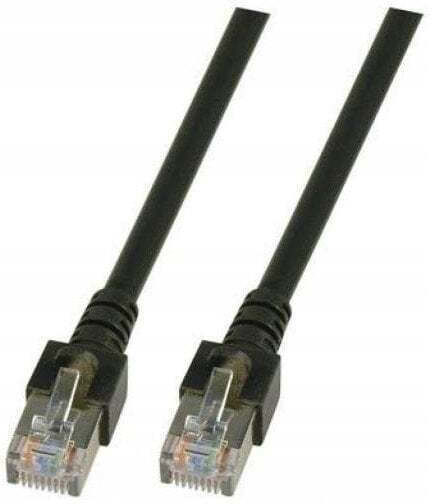 Patchcord Rj45 Sf Utp Cat 5e Pvc Cca Black 1m