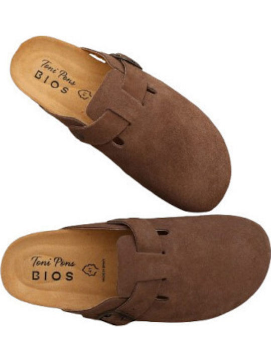 Toni Pons Männlich Holzschuhe Braune