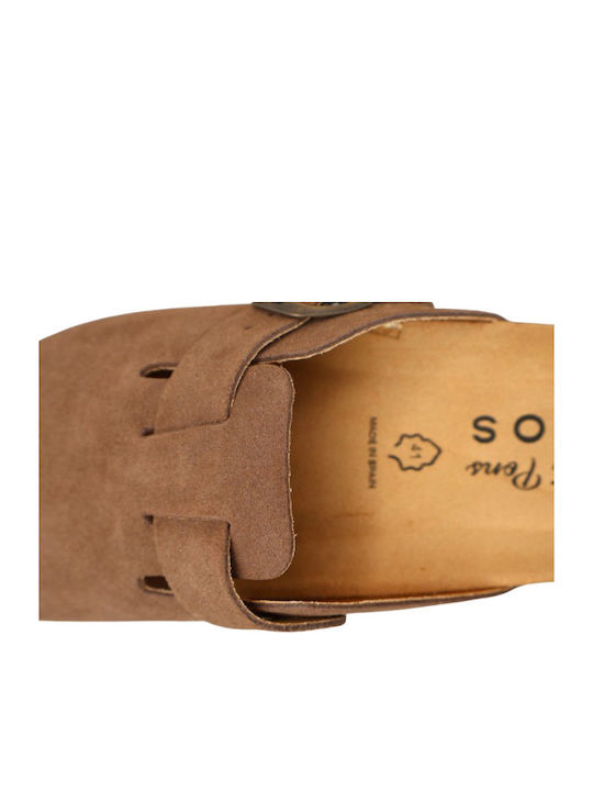Toni Pons Men's Brown Clogs