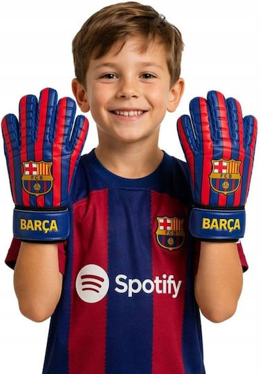 F.C. Barcelona Kids Multicolour Goalkeeper Gloves