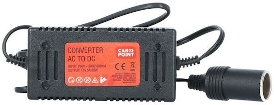 Carpoint Universal Τροφοδοτικό 12 5A με Ισχύ 60W (0510214)