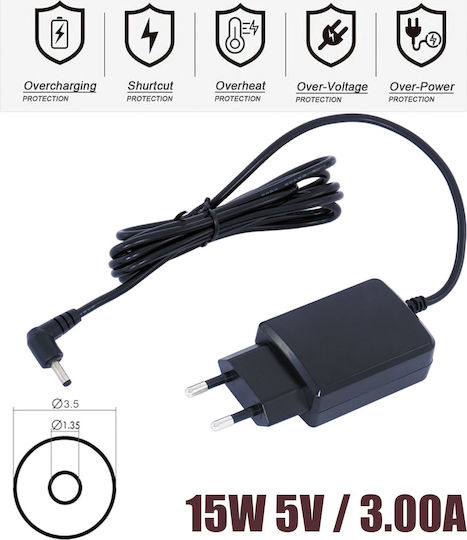Universal Τροφοδοτικό 5 3A με Ισχύ 15W (60227)